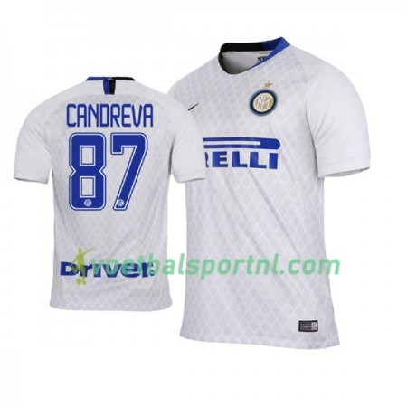 Inter Milan Antonio Candreva 87 Uit Shirt 2018-19 Inter Milan Antonio Candreva 87 Uit Shirt 2018-19